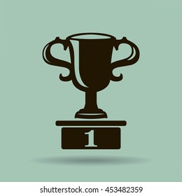 Vector champions cup icon