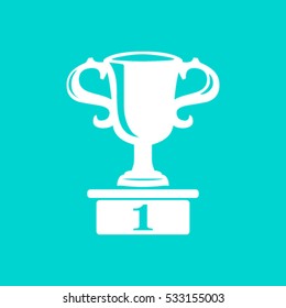 Vector champions cup icon
