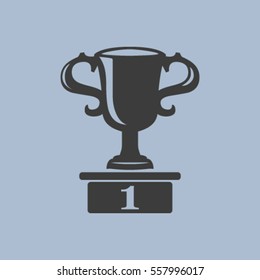Vector champions cup icon