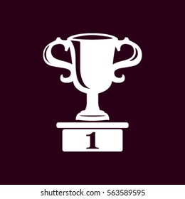 Vector champions cup icon