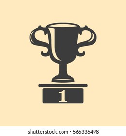 Vector champions cup icon