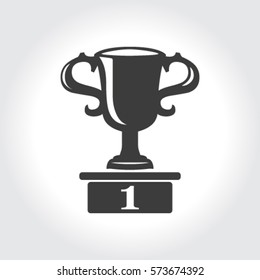 Vector champions cup icon