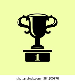 Vector champions cup icon