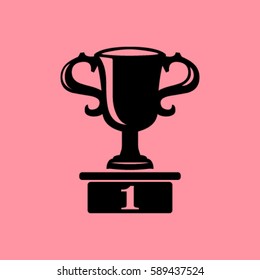 Vector champions cup icon