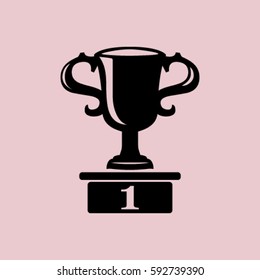 Vector champions cup icon
