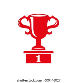 Vector champions cup icon
