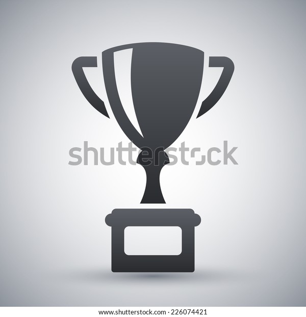 Vector Champions Cup Icon Stock Vector Royalty Free