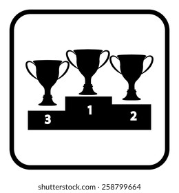 vector champions cup vector icons 