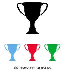 vector champions cup vector icons 