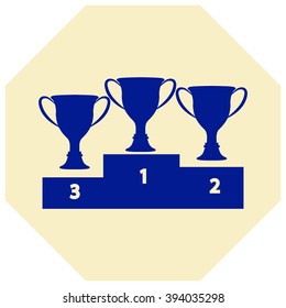 vector champions cup icons 