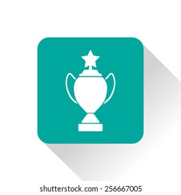 Vector Champions Cup symbol on white background