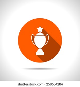 Vector Champions Cup symbol on white background