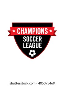 Vector Champions Soccer League Crest