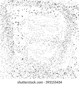 Vector chaotic points pattern. Modern stylish texture. Abstract background with dots.