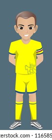 Vector Character Football / Socher Team Kit 