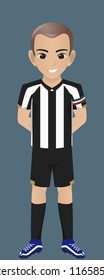 Vector Character Football / Socher Team Kit 