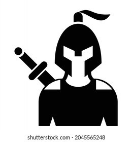 Vector Character Glyph Icon Design
