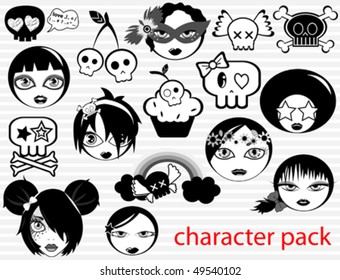 vector character pack