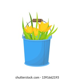 vector character yellow sun holding a sign