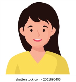 vector characters avatars in flat style