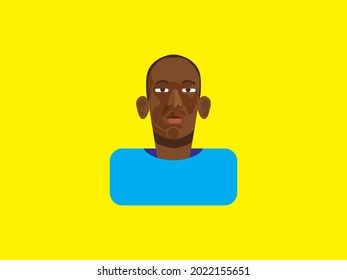 vector characters for commercial use black boy