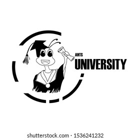 Vector characters and logo ants