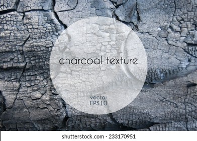 Vector charcoal texture
