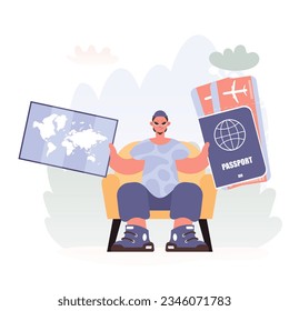 A Vector Chart of a man Holding a Private Picture with the Carving IoT, Celebrating Sharp Private Organize and Progressed Living.