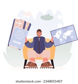 A Vector Chart of a man Holding a Private Picture with the Carving IoT, Celebrating Sharp Private Organize and Progressed Living.