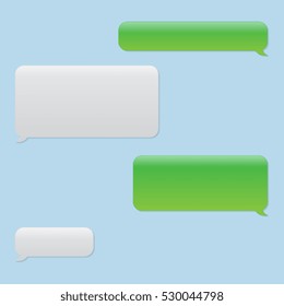 Vector Chat Bubbles