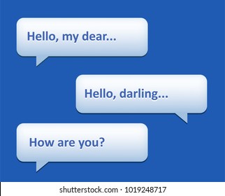 Vector chat frames