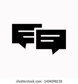 vector chat icon. Eps. 10.