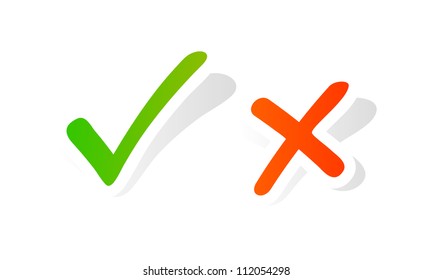 Vector check mark graphic