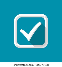 Vector check mark icon