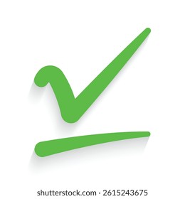 Vector Check Mark Icon. Check Symbol