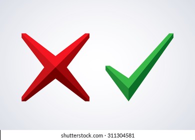 Checkmark X High Res Stock Images Shutterstock