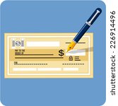 Vector Check and Pen 