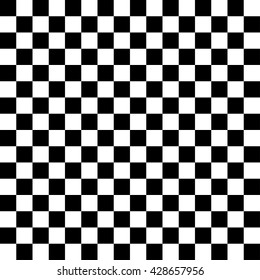 Vector checker chess square abstract background. Black and White Squares