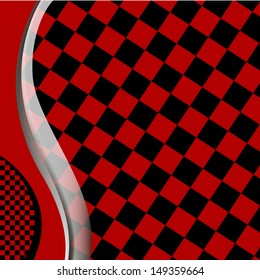 vector checkered  background. EPS10 illustration 