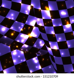 vector checkered background. EPS10 illustration 