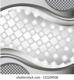 vector checkered background. EPS10 illustration