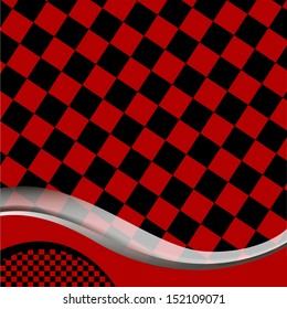 vector checkered background. EPS10 illustration