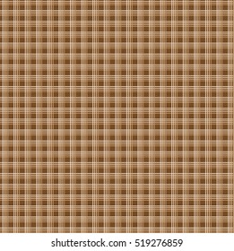 Vector checkered brown background for wallpaper and textiles.