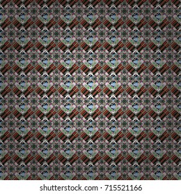 Vector checkered fabric texture print in shades of white, black and neutral. Seamless tartan plaid pattern.