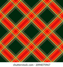 Vector - Checkered geometric style, template. Seamless pattern.