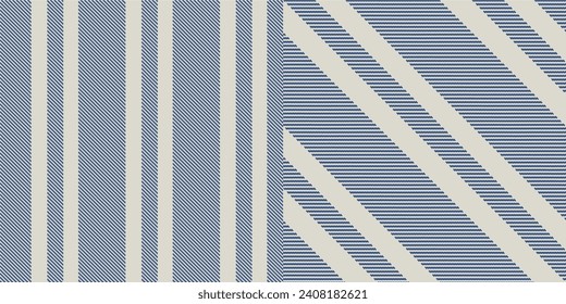 Vector checkered pattern or plaid pattern in blue . Tartan, textured seamless plat for flannel shirts, duvet covers, other autumn winter textil