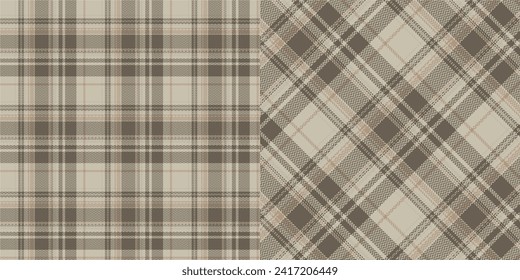 Vector checkered pattern or plaid pattern. Tartan, textured seamless herringbone for flannel shirts, duvet covers, other autumn winter textile mills. Vector Format

