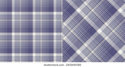 Vector checkered pattern or plaid pattern . Tartan, textured seamless twill for flannel shirts, duvet covers, other autumn winter textile mills. Vector Format