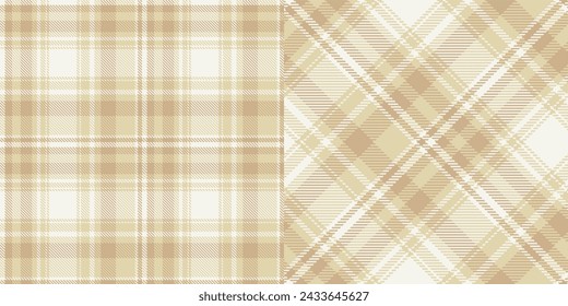 Vector patrón a cuadros o patrón a cuadros . Tartán, sarga sin costuras texturizada para camisas de franela, fundas nórdicas, otros molinos textiles de otoño invierno. Formato vectorial