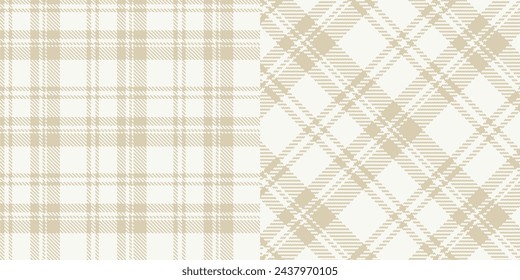 Vector checkered pattern or plaid pattern . Tartan, textured seamless twill for flannel shirts, duvet covers, other autumn winter textile mills. Vector Format